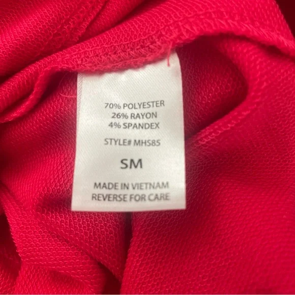 ANDREE BY UNIT Red Blouse - Picture 7 of 7